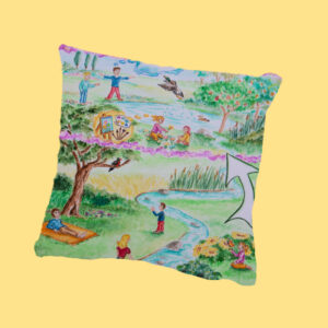 Canvas Cushions Ikigai Living