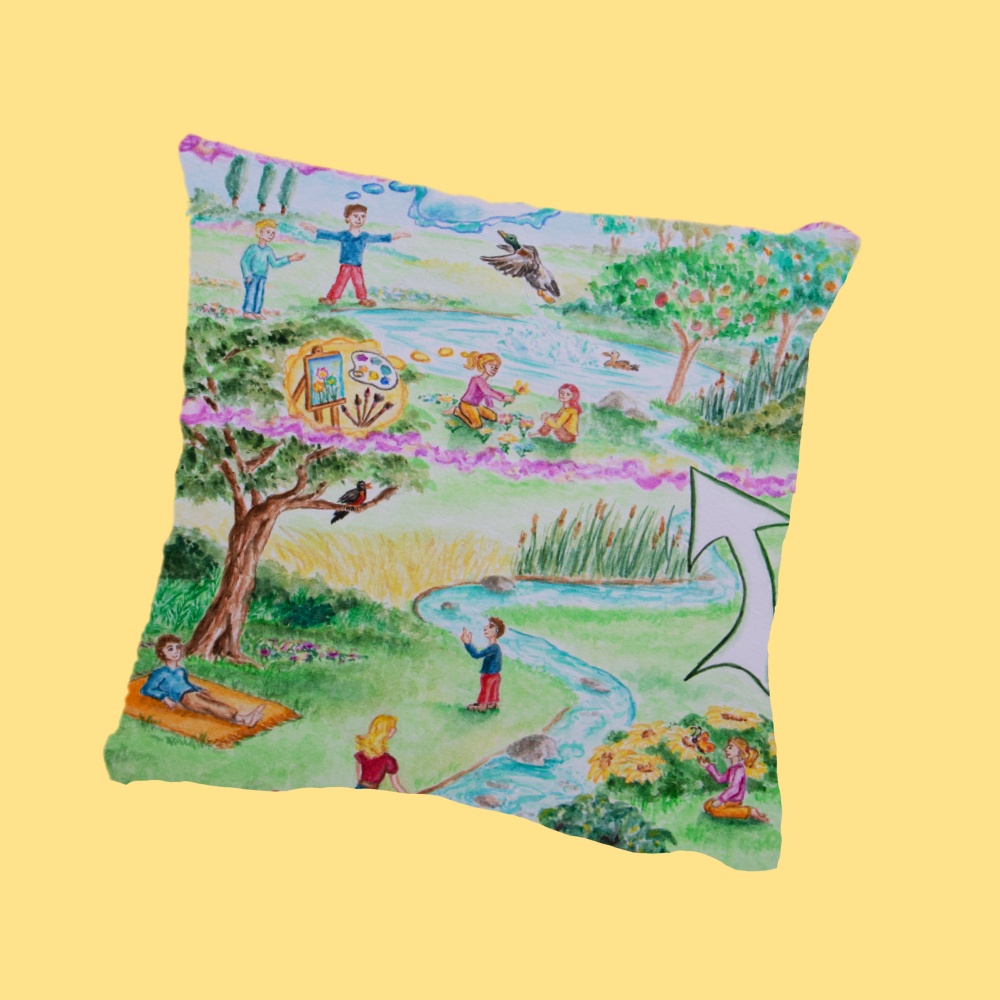 Canvas Cushions Ikigai Living