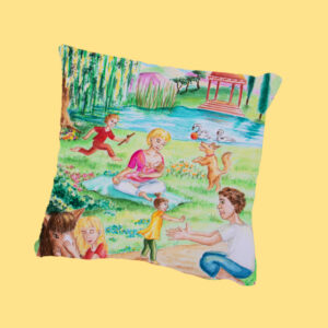 Canvas Cushions The New World